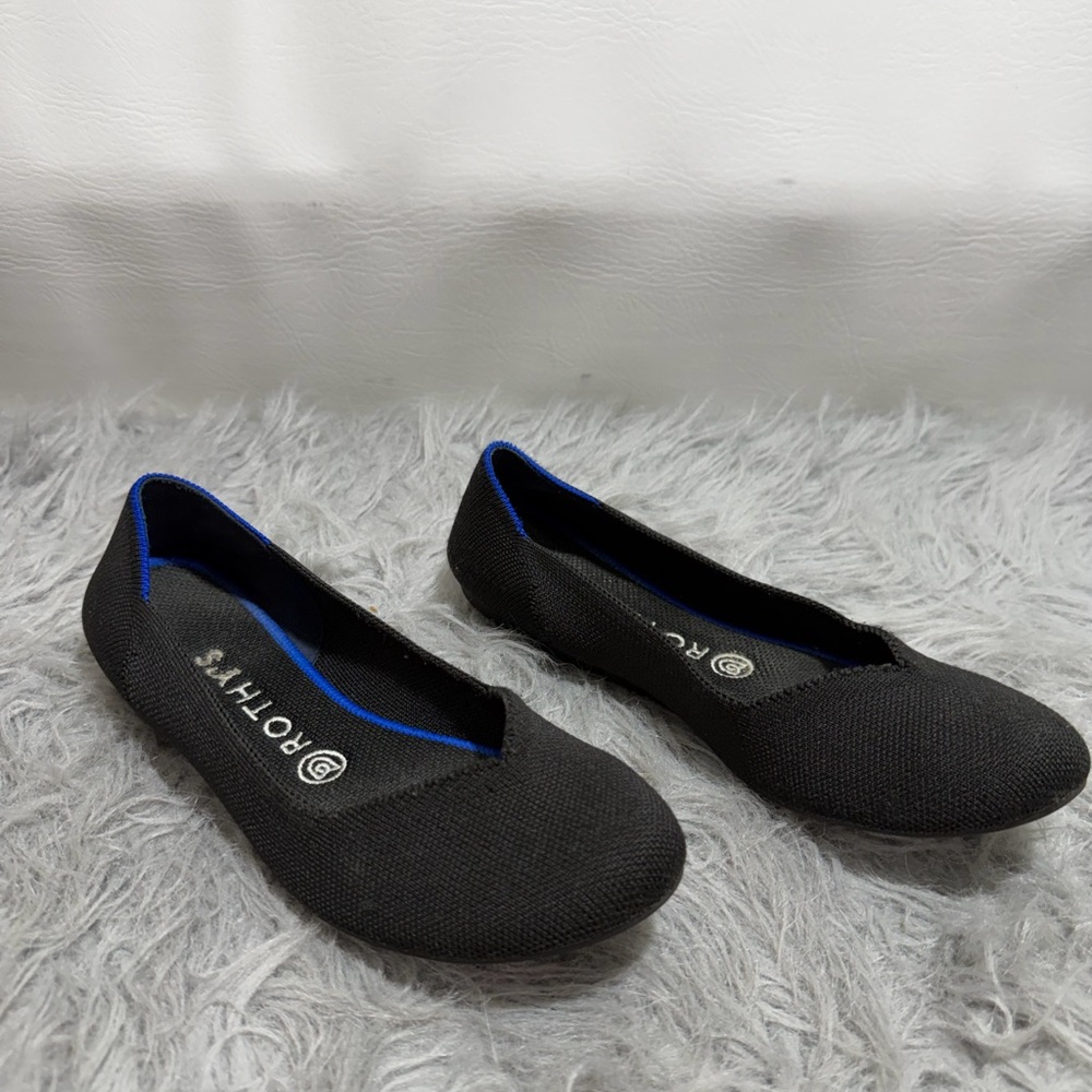 Rothy’s  Black and Blue Flats